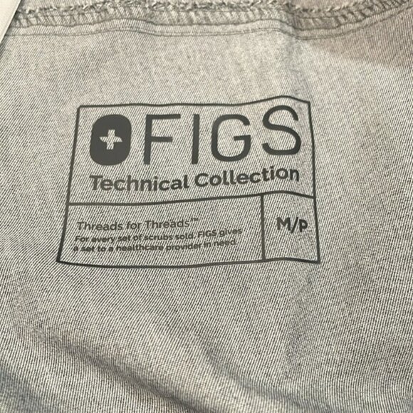 EC FIGS Scrub Bottoms - Grey - Size M - Picture 4 of 4